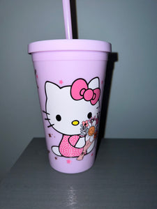 Spring Kitty Tumbler