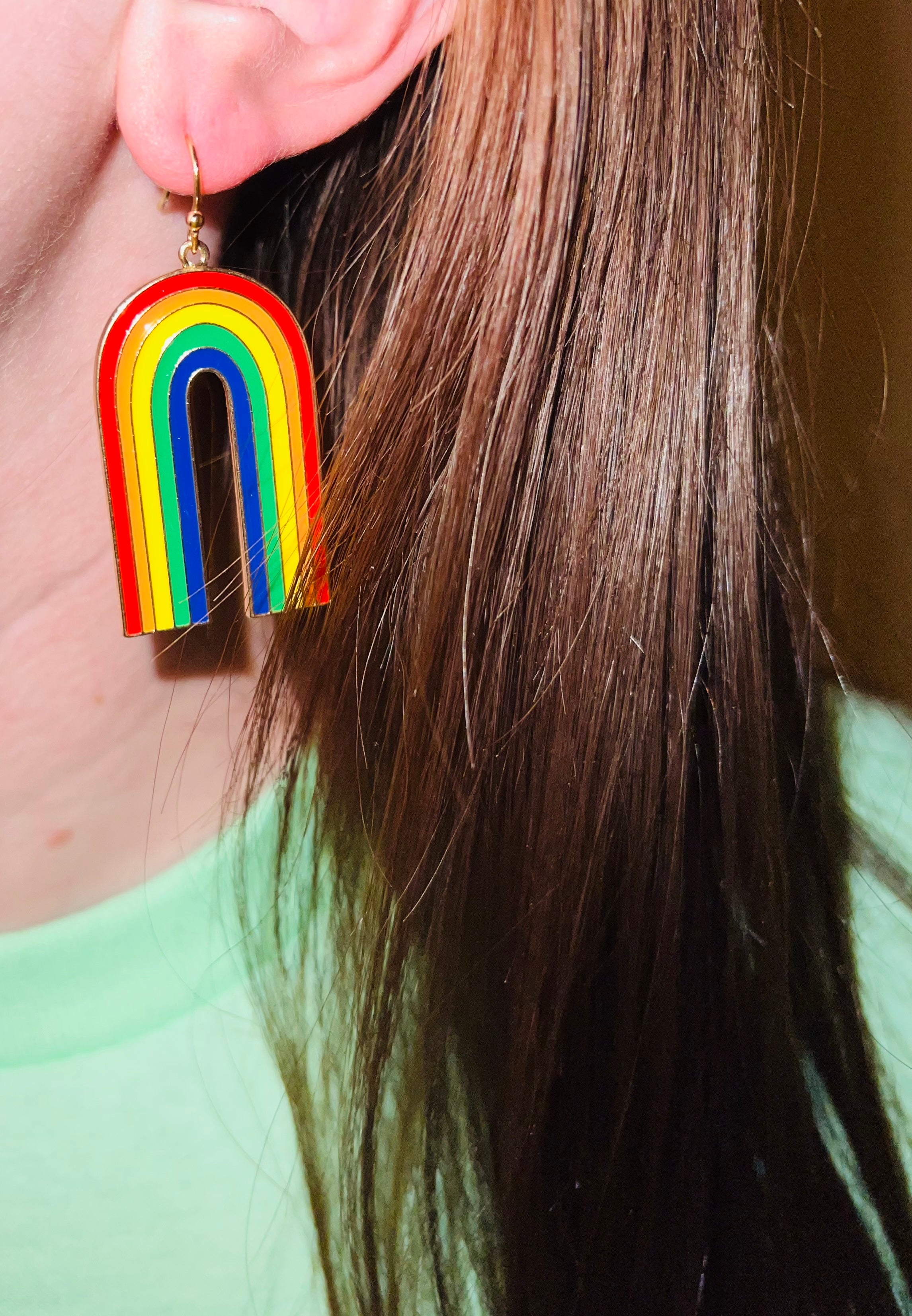 Over The Rainbow Earrings 🌈